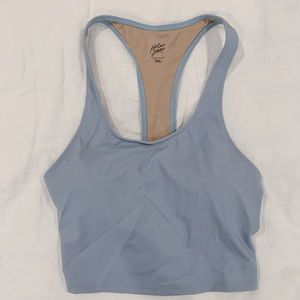 Kortni Jeane blue halter top swimsuit